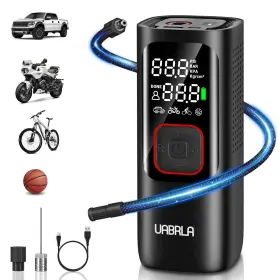 Uabrla 716151945755 Tire Inflator Portable Air Compressor 25000mah Electric