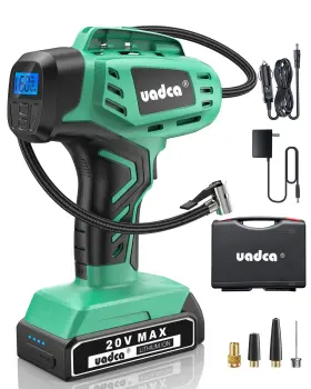 Uadca 783798724722 Tire Inflator Portable Air Compressor 160psi Handheld Pump 20v Re