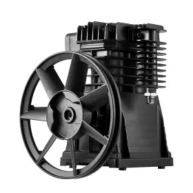 Sl-265 Uimoso 199413043435 3hp Twin Cylinder Air Compressor Pump Head 5.8cfm At 90psi