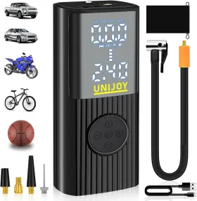U0032 Unijoy Cordless Car Tire Inflator Air Pump - 150psi Portable Compressor