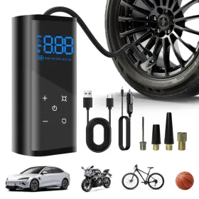 Unloshe 401646158736 Tire Inflator Portable Air Compressor 150psi For Car Unloshe 401646158736 Tire Inflator Portable Air Compressor 150psi For Car