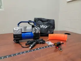 Uup 671716735373 Tire Inflator Air Compressor 25a 150psi 12v Dc Double Cylinder Heavy Duty