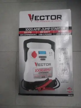 1000w Vector Vecj1 Brand New Jumpstarter And Compressor