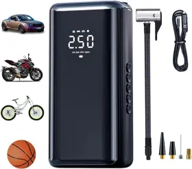 Edg209 Venircool Tire Inflator Portable Air Compressor 25000mah 150psi Pump For Car