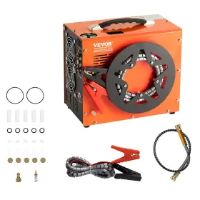 30mpa Vevor 197988264392 Pcp Air Compressor 4500psi/30mpa Portable Airgun With