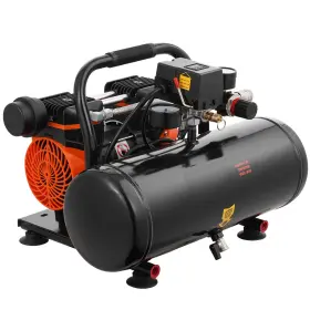 Vevor 197988417569 Air Compressor 2 Gallon Steel Tank 1hp 2.1 Cfm 8bar Oil Free