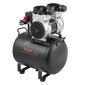Vevor 197988576167 Air Compressor Compact Portable Oil Free 10 Gallon 90 Psi