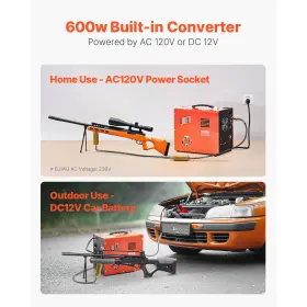 30mpa Vevor 197988650966 Pcp Air Compressor 4500psi/30mpa Portable Airgun With Built-in C