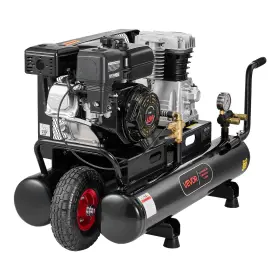 Vevor 197988896135 9 Gallon Gas Air Compressor 6.5hp Twin Tank 115psi 9cfm Wheel Portable