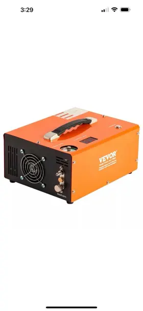 Qqgycqj300wxk1u8b Vevor Pcp Air Compressor 4500psi External Converter Dc12v And Ac115v Manual Stop