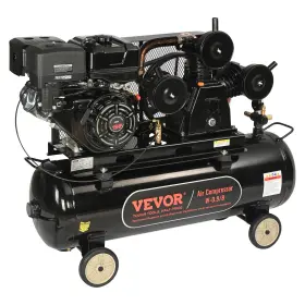 Qykyj30jl000b8gf5 Vevor 30 Gallon Gas Powered Air Compressor 15hp 33cfm 115psi Max Pressure