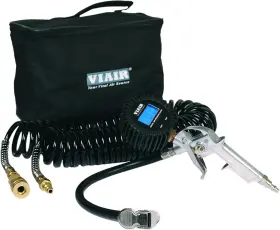 00044 Viair Digital Inflation Kit 2.5 Inch Tire Gun 30ft Hose Carry Bag