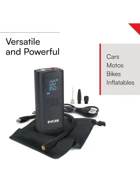 Evc25 Viair Every Vehicle Carry - Rechargeable Portable Compressor Led Gauge