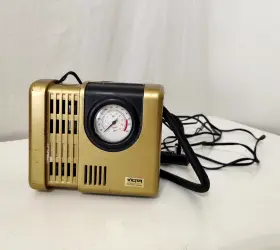 22-5-60140-8 Victor 250psi Air Compressor W Pressure Gauge Portable Heavy Duty Tire Inflator