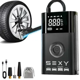 Pump2025 Vinbyee Kk-77 Tire Inflator Air Compressor For Model 3 Y X Scordless Portable Mod