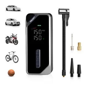 Vll-etp150 Vollyc Car Tire Inflator Portable Air Compressor 150 Psi Pump For