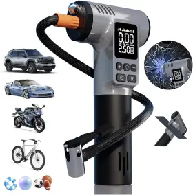 St-5529c Winwend Tire Inflator Portable Air Compressor 180psi And 15500mah 6x Faster Pump
