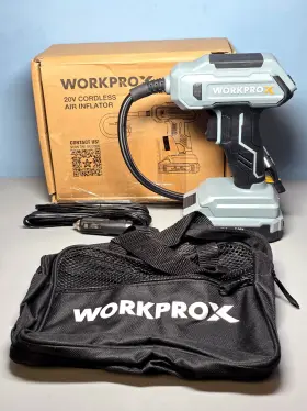 Wx125352af Workprox 820909615972 20v Cordless Air Inflator 150psi Portable Tire