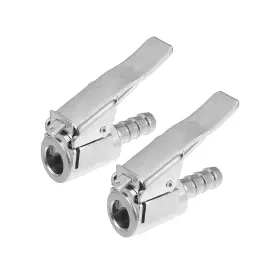 A22072100ux0594 X Autohaux 2pcs 6mm Car Tire Chuck Clip Air Inflator Compressor Pump Adapter Hose Connect