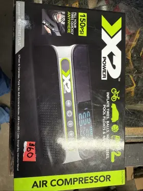 Xx2 Power 842857149071 X X2 Digital Air Compressor Tire Inflator Portable Flashlight New