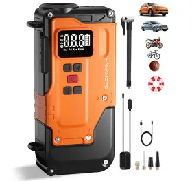 Ymp401 Yanamoto Tire Inflator Portable Air Compressor - 160psi Cordless Pump Easy To Use