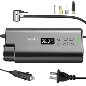 Yantu 756524734920 Portable Air Compressor Tire Inflator Wired Car Pump Dc 12v P Yantu 756524734920 Portable Air Compressor Tire Inflator Wired Car Pump Dc 12v P