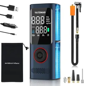 Yatemao 762949048931 Tire Inflator Portable Air Compressor - 25000mah And 160psi 4
