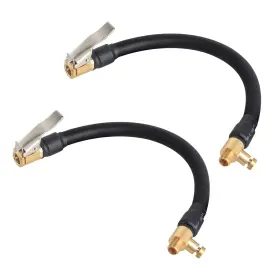 Cqb-2 Yeebeny 2 Pcs Car Air Hose Tire Inflator Rubber With Locking A