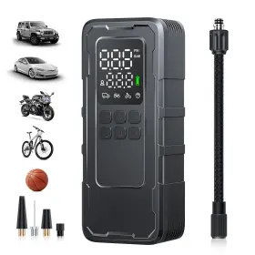 Yeskuyan 788046611014 Tire Inflator Portable Air Compressor 150psi And 20000mah Pump For Car Tir
