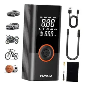 Yiwu Powertiger Auto Accessory Co. Ltd T2228 Tire Inflator Portable Air Compressor - 150psi Digital Pump For Car
