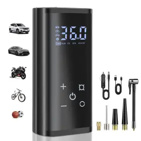 Inflator-touch2 Yuguang Tire Inflator Portable Air Compressor 150 Psi Cordless Pump Car Bike Electric
