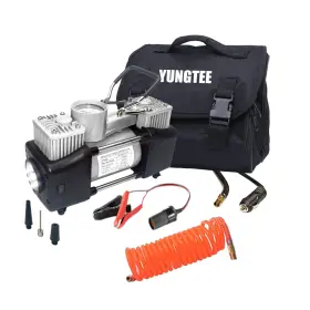 Yt206 Yungtee Slivertire Inflator Heavy Duty Double Cylinders Direct Drive Inflation Pump 1