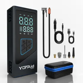 Ds22 Yuraid Portable Tire Inflator For Car 150psi Wheel And Air Compressors