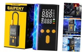 Yuyao Ruibin Electronic Technology Co. Ltd 313052567514 Portable Air Pump For Car Tires 150 Psi 4x Faster Tire With Digital Du