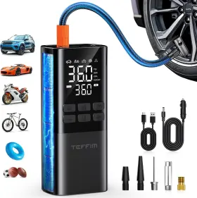 Yuyao Xingming Intelligenttechnology Co. Ltd. Xm-8008 Tire Inflator Portable Air Compressor - Pump For Car Tires