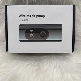 Atj-8266 Yyton Wireless Electric Rechargeable Air Pump Inflator Blue For Bicycles And Cars-new