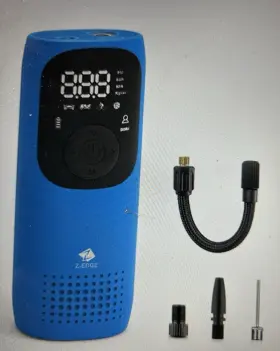 Za102 Z Edge Rechargeable 2000mah 150psi Portable Tire Inflator Pump