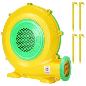 Hsqb950w Zafied Bounce House Blower 950w/1.27hp Commercial Air With Doublesided Fan Blade