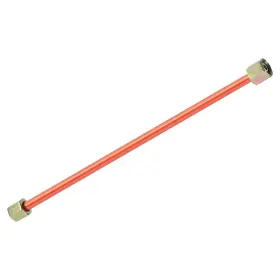 Zaplyte 617662405823 Air Compressor Exhaust Tube M10 Thread 8 Inch L Punch Flared Mouth