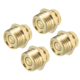 Zaplyte 745060230713 Air Compressor Tank Drain Valve 4 Pack G 1/4ftft Brass