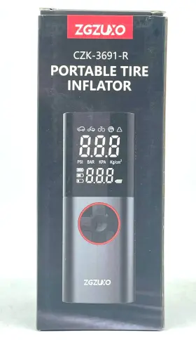 Czk-3691-r Zgzuxo Portable Tire Inflator With Digital Display Model