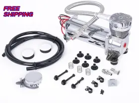 Zhsymx 313107535505 Ultra Quiet 12v Air Compressor 300psi For Trucks Cars And Horns 69db New