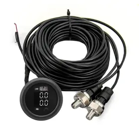 Zhsymx 752815215987 Dual Display Pressure Air Gauge 290 Psi Kit- For