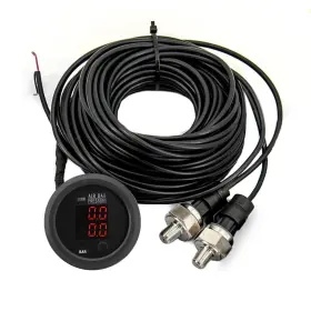 Apm-y-cb-02-rd Zhsymx Dual Display Pressure Air Gauge 290 Psi Gauge... Fast Ship