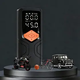 Cqb-01-or Zhsymx Tire Inflator Portable Air Compressor 150psi With Digital Pressure Gauge Cqb-01-or Zhsymx Tire Inflator Portable Air Compressor 150psi With Digital Pressure Gauge