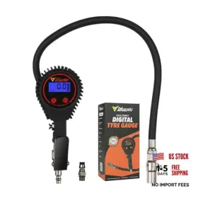 Zhuji Danbo Tools Co. Ltd. Gauger-1 Digital Tire Inflator Gauge 0-250 Psi - Heavy-duty Air Compressor Accessory