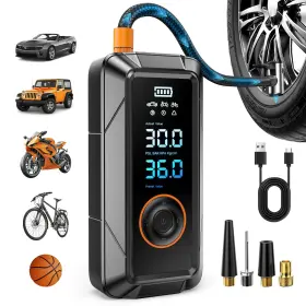 Ac10 Ziweo 059648399293 Tire Inflator Portable Air Compressor 160psi 5x Faster Cordless Infl