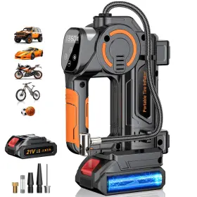 Zopom 795602413364 Tire Inflator Portable Air Compressor - For Car Tires 160 Psi
