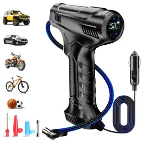 Zopom 795602414095 Tire Inflator Portable Air Compressor 150psi 12v Dc Pump For Car Tires