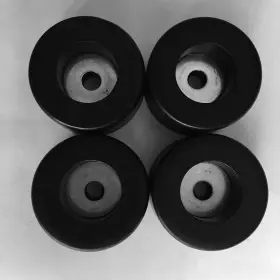 Zpcia 313114021022 Set Of 4 Air Compressor Rubber Feet Foot Mount Vibration Pads